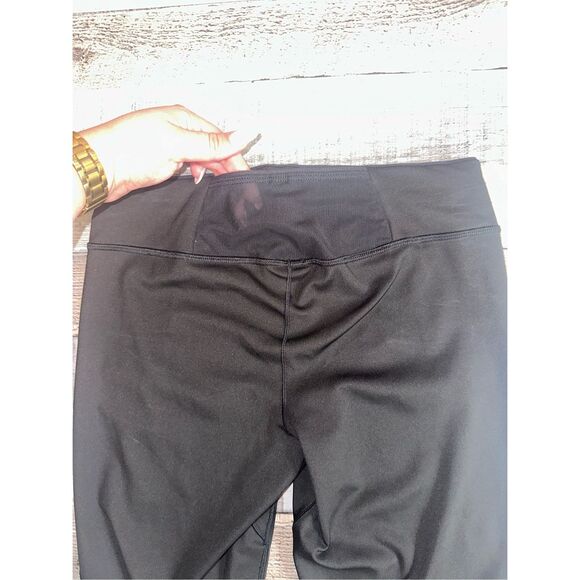 Patagonia Endless Run Capris Black Stretchy Yoga Running Athletic Pants | Size S - Picture 7 of 8